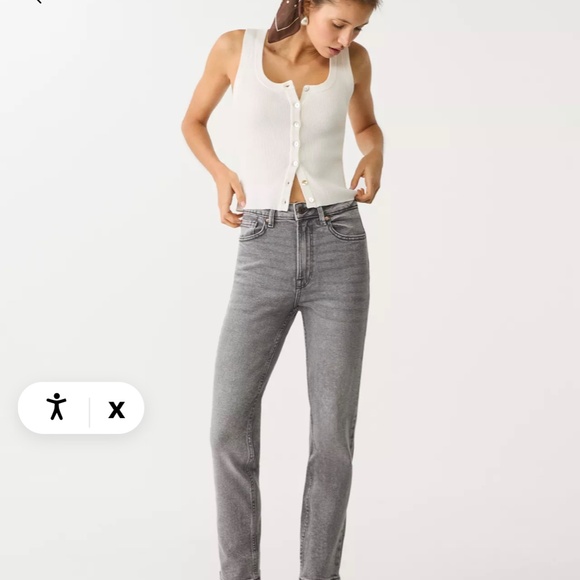 SLIM-FIT MOM JEANS - Picture 4 of 4